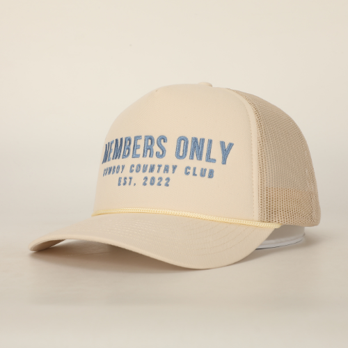 Cowgirl Trucker Hat Cream